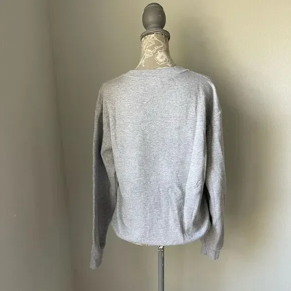 Minnesota Vikings Kevin O’Connell Our Coach Is Hotter Than Yours Sweatshirt Grey - Picture 4 of 8